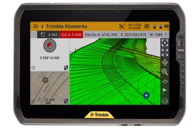 Novinka: Vysoce výkonný tablet Trimble T100