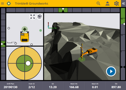 Trimble Groundworks für Bohr- und Rammarbeiten