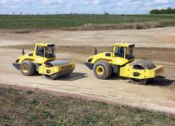 CCS900: Trimble integriert Hamm- und BOMAG-Verdichtungssensoren