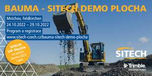 BAUMA - SITECH demo plocha Feldkirchen, Německo 24. - 29. října 2022



