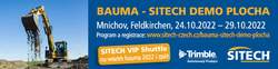 BAUMA - SITECH demo plocha