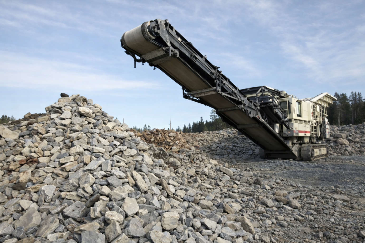 Instalace pásové váhy